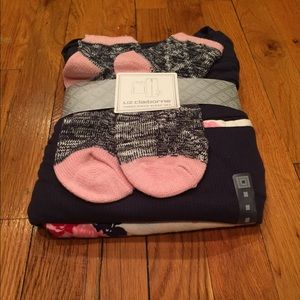 NWT-Liz Claiborne three piece sleep wear
